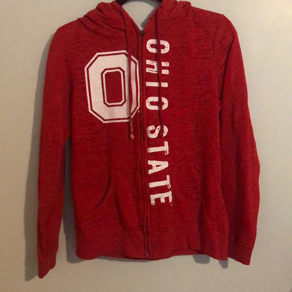 Ohio State zip up sweatshirt